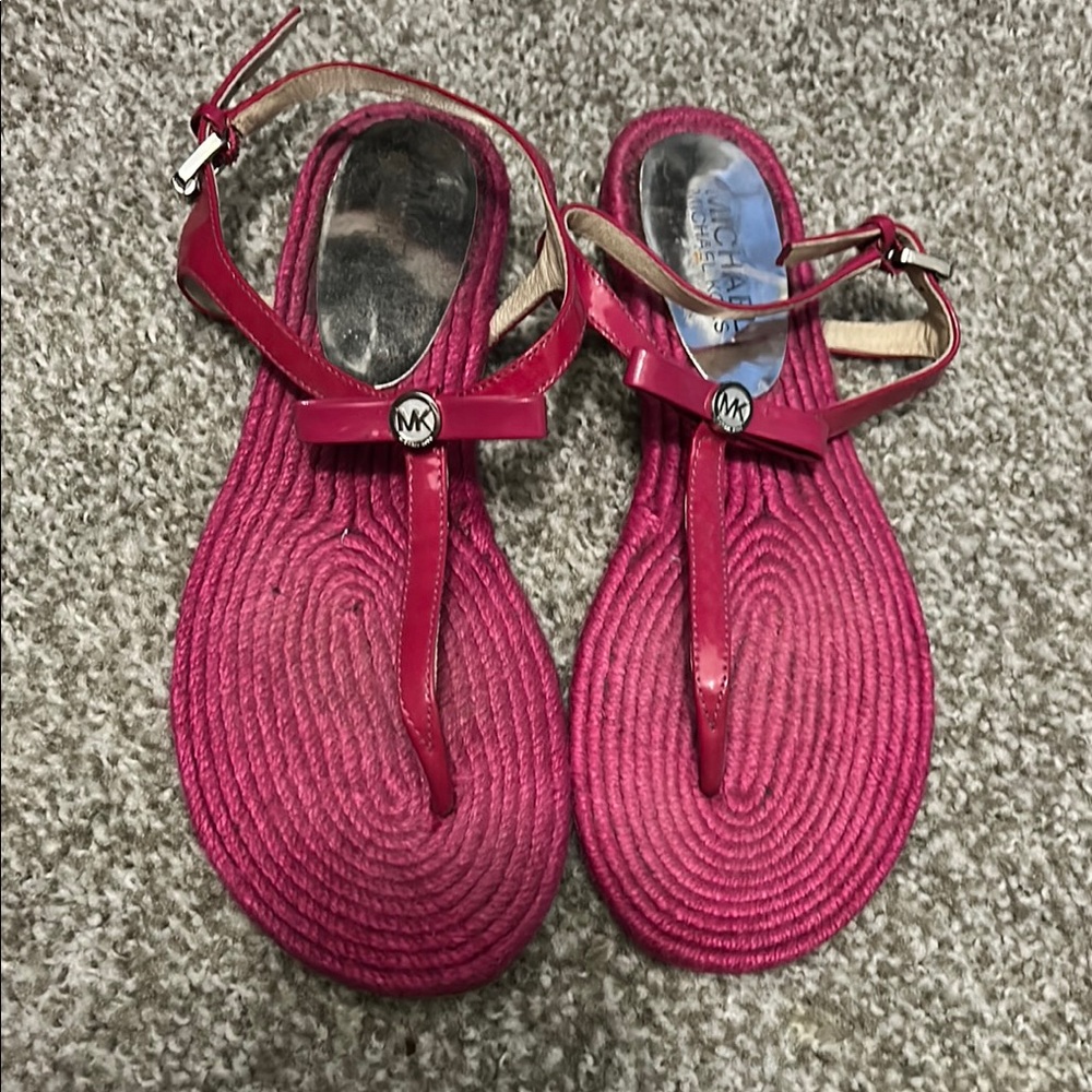 Michael Kors Fuchsia Sandals